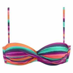 LASCANA Bandeau-Bikini-Top "Rainbow", mit 5 Tragevariationen