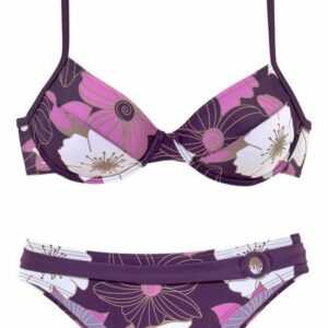 LASCANA Bügel-Bikini mit Blumenprint