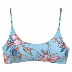 LASCANA Bustier-Bikini-Top "Malia", mit tropischem Print