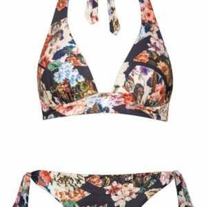Maryan Mehlhorn Triangel-Bikini "Opulence" Set mit Softcups Neckholder floral
