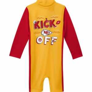 Mitchell & Ness Badeanzug "NFL Kansas City Chiefs Wave Runner Baby Wetsuit"