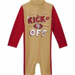 Mitchell & Ness Badeanzug "NFL San Francisco 49ers Wave Runner Baby Wetsuit"