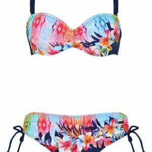 Naturana Balconette-Bikini "Bandeau Bikini mit Schale Beachwear" -