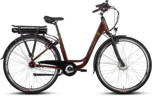 SAXONETTE E-Bike City Plus, 7 Gang, Frontmotor 250 W, (mit Akku-Ladegerät)