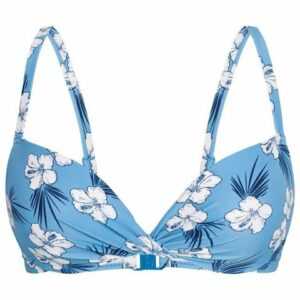 Sassa Balconette-Bikini-Top "Bikini Top mit Schale BLUE HIBISCUS" 1 Stück, -
