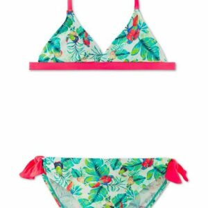 Schiesser Bustier-Bikini "Aqua" Mädchen Badeanzug, Neckholder-Bustier-Bikini/Zweiteiler, Wirkware