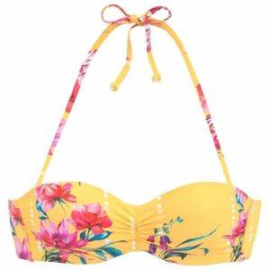 Sunseeker Bügel-Bandeau-Bikini-Top "Modern", mit Blumenprint