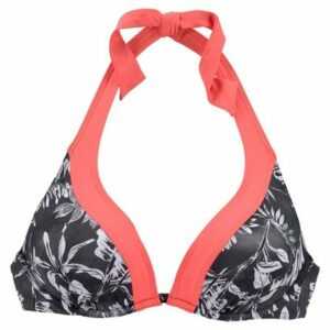 Sunseeker Bügel-Bikini-Top "Mono", mit kontrastfarbenem Einsatz