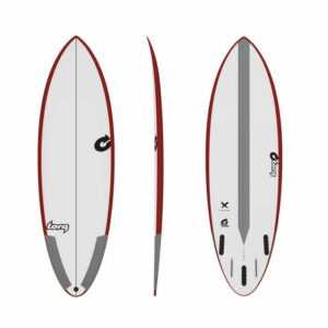 TORQ Wellenreiter "Surfboard TORQ Epoxy TEC Multiplier 5.8 Rail Rot", Fishboard, (Board)