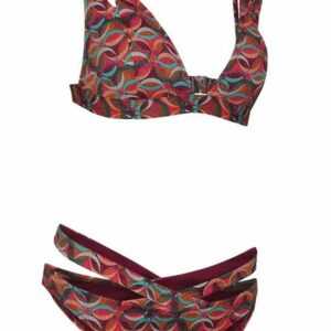 dynamic24 Triangel-Bikini (2 St) Bikinihose Bikinitop C/D Triangel Bikini Badehose Bademode