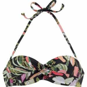 s.Oliver Bandeau-Bikini-Top "Herbst", mit floralem Design