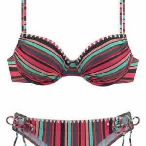 s.Oliver Bügel-Bikini mit sommerlichem Streifendesign