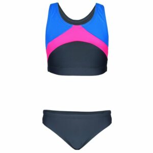 Aquarti Bustier-Bikini "Aquarti Mädchen Sport Bikini Racerback Bustier & Bikinislip"