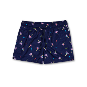 Confetti Palm Badeshorts, Schwarz - Kinder | Happy Socks