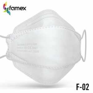 FAMEX Gesichtsmaske "FFP2 Fisch Maske Mundmaske Atemschutz Atemschutzmaske", 100-tlg.
