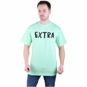 Herren T-Shirt Basic Long Tee Designer Shirt Tee Sommer Oversize TS-5003 L Grün