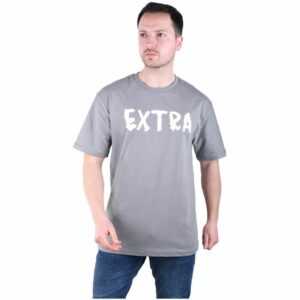 Herren T-Shirt Basic Long Tee Designer Shirt Tee Sommer Oversize TS-5003 XL Grau