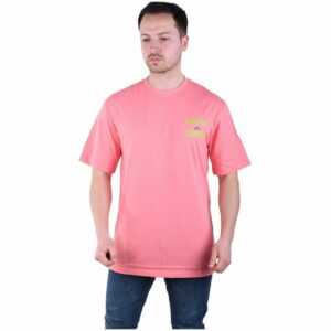 Herren T-Shirt Basic Long Tee Designer Shirt Tee Sommer Oversize TS-5004 M Rose