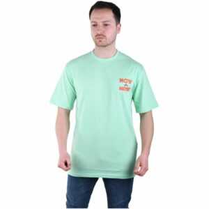 Herren T-Shirt Basic Long Tee Designer Shirt Tee Sommer Oversize TS-5004 l Grün