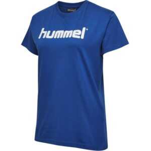 Hummel HMLGO COTTON LOGO T-SHIRT WOMAN S/S TRUE BLUE 203518-7045 Gr. M
