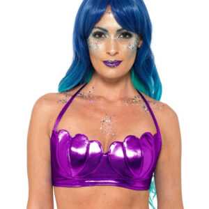 Meerjungfrau Muschel Bikini Oberteil lila ✰