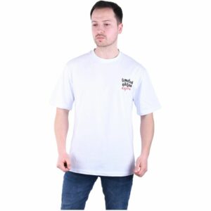 Oversize Herren T-Shirt Basic Long Tee Designer Shirt Basic Tee Sommer TS-5001 M Weiß