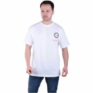 Oversize Herren T-Shirt Basic Long Tee Designer Shirt Basic Tee Sommer TS-5002 L Weiß
