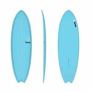 TORQ Wellenreiter "Surfboard TORQ Epoxy TET 5.11 MOD Fish Blue", Fishboard, (Board)