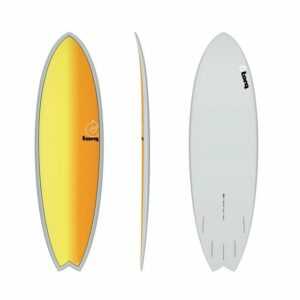 TORQ Wellenreiter "Surfboard TORQ Epoxy TET 5.11 MOD Fish Full Fade", Fishboard, (Board)