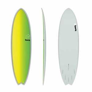 TORQ Wellenreiter "Surfboard TORQ Epoxy TET 6.10 MOD Fish Full Fade", Fishboard, (Board)