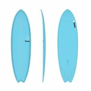 TORQ Wellenreiter "Surfboard TORQ Epoxy TET 6.3 MOD Fish Blue", Fishboard, (Board)