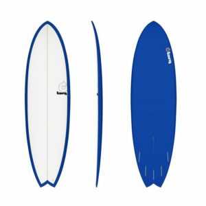 TORQ Wellenreiter "Surfboard TORQ Epoxy TET 6.3 MOD Fish Navy Pinl", Fishboard, (Board)