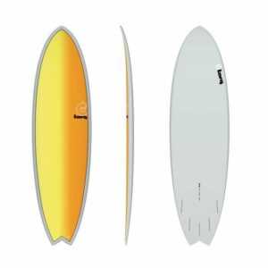TORQ Wellenreiter "Surfboard TORQ Epoxy TET 6.6 MOD Fish Full Fade", Fishboard, (Board)