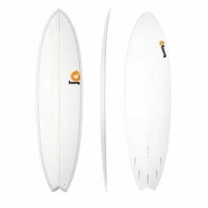 TORQ Wellenreiter "Surfboard TORQ Epoxy TET 7.2 MOD Fish Pinlines", Fishboard, (Board)