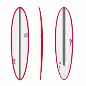 TORQ Wellenreiter "Surfboard TORQ Epoxy TET CS 7.2 Fun Carbon Red", Fishboard, (Board)