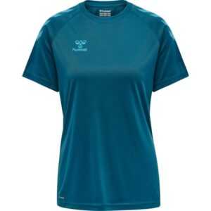 hummel Core XK Poly T-Shirt Damen 211944-7058 BLUE CORAL - Gr. 2XL