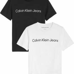 Calvin Klein Jeans T-Shirt "CKJ LOGO 2-PACK T-SHIRT" (Packung, 2-tlg)