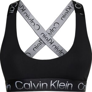 Calvin Klein Performance Sport-Bustier "WO - Medium Support Sports Bra", mit Calvin Klein Schriftzug auf Trägern und Unterbrustband