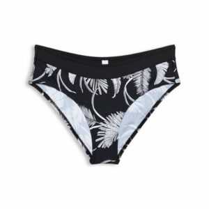 Esprit Bikini-Hose "Recycelt: Slip mit Palmen-Print"