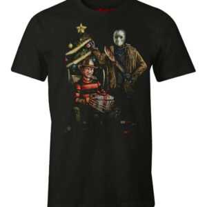 Freddy & Jason Christmas T-Shirt Jason Vorhees T-Shirt kaufen M