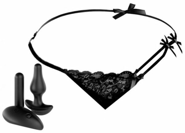 HOOKUP PANTIES Analplug "Remote Bowtie Bikini XL-XXL", Packung