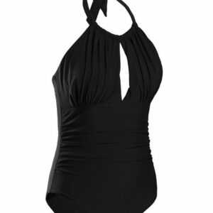Mesl-Sun Badeanzug "Riemchen-Badeanzug für Frauen, kann auf 2 Arten gebunden werden, Strandmode einteiliger Badeanzug Bademode"