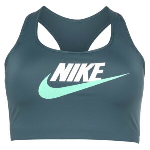 Nike Sport-BH "Dri-FIT Swoosh Women's Medium-Support Non-Padded Futura Graphic Sports Bra (Plus Size)"