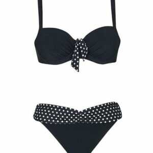 Sunflair Bügel-Bikini "Happy Black" (2-St) Bikini mit Softschale und Formbügel Happy Black NOS mit UV-Schutz 50+