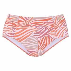 Sunseeker Highwaist-Bikini-Hose "Amari" mit sommerlichem Animalprint