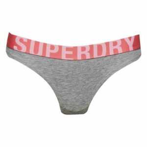 Superdry Slip "Bikini-Slip mit großem Logo" (1-St)