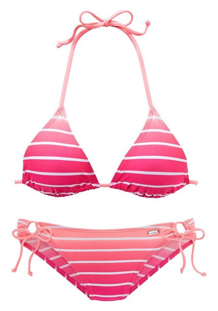 Venice Beach Triangel-Bikini in Neonfarben