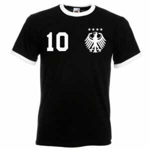 Youth Designz T-Shirt "Deutschland Herren T-Shirt im Fußball Trikot Look" mit trendigem Motiv