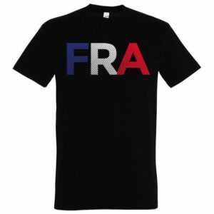 Youth Designz T-Shirt "Frankreich Herren T-Shirt im Fußball Look" mit Trendigem FRA Frontdruck