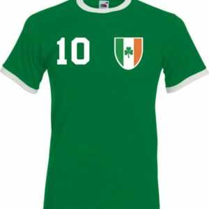 Youth Designz T-Shirt "Irland Herren T-Shirt im Fußball Trikot Look" mit trendigem Motiv